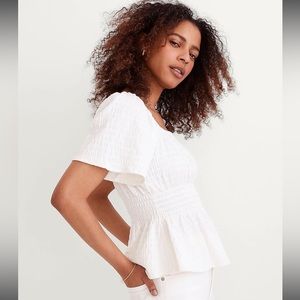 Madewell, white , xxs top